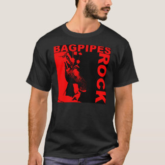 バグパイプはTシャツを揺すります Tシャツ