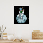 バグパイプギフトメンスコティッシュバグパイプミュージックバグパイプ ポスター (キッチン)