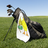 バグパイプシック ゴルフタオル (グリーン)