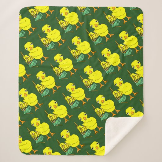 バグパイプシック シェルパブランケット (正面)