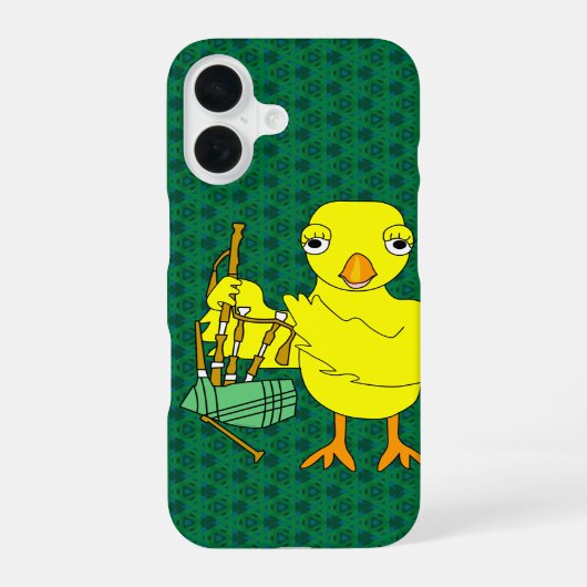 バグパイプシック iPhone 16ケース (裏面)