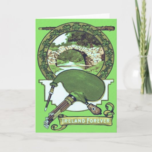 バグパイプシリーラーヒシャムロックストーンブリッジ カード (正面)