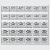 バグパイプライセンス ラッピングペーパー (フラット)