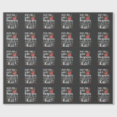 バグパイプ引用文キルトミュージックスコットランドバグパイユーモア ラッピングペーパー (フラット)