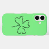 バグパイプ文字シャムロックTシャツ Case-Mate iPhoneケース (裏面 (横))