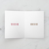 バグパイプ漫画イラストレーション カード (内部)