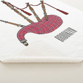 バグパイプ漫画イラストレーション シェルパブランケット (3/4)