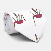 バグパイプ漫画イラストレーション ネクタイ (ロール)