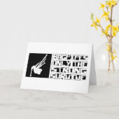 バグパイプ生き延び カード (黄色い花)