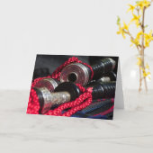 バグパイプ カード (黄色い花)