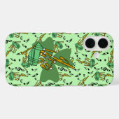 バグパイプ・シャムロック Case-Mate iPhoneケース (裏面 (横))