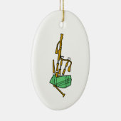 バグパイプ セラミックオーナメント (右)