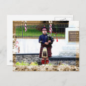 バグパイプ ポストカード (正面/裏面)