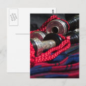 バグパイプ ポストカード (正面/裏面)