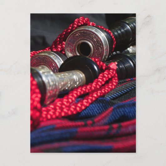 バグパイプ ポストカード (正面)