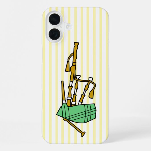 バグパイプ iPhoneケース (裏面)