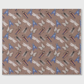 バグパターン ラッピングペーパー (フラット)