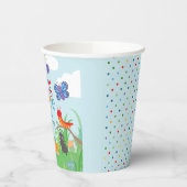 バグパーティーバグジュース誕生日かわいい紙カップ 紙コップ (左)