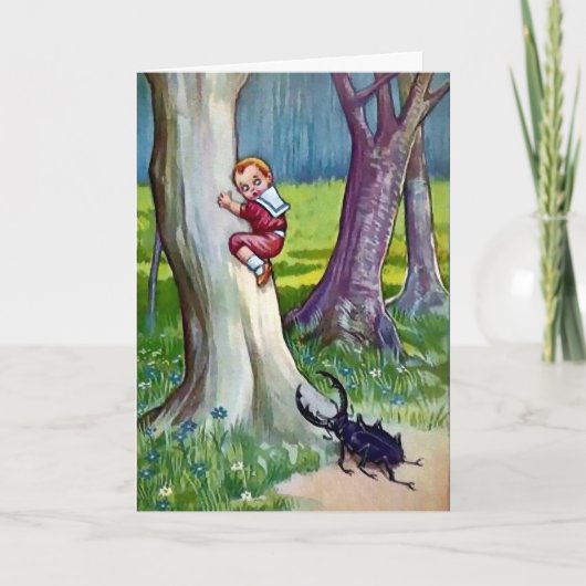 バグビクトリアン攻撃クリスマスカード シーズンカード (正面)