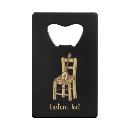 バグラマオンチェア クレジットカード栓抜き (正面)