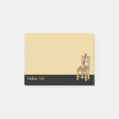 バグラマオンチェア ポストイット (正面)