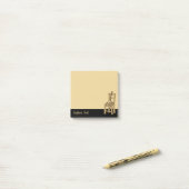 バグラマオンチェア ポストイット (デスク上)