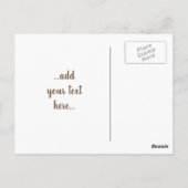 バグラマオンチェア ポストカード (裏面)