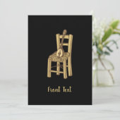 バグラマオンチェア 招待状 (スタンド正面)