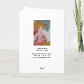 バグルプレイヤー祈とエンジェル カード (裏面)