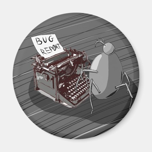 バグレポート マグネット (正面)