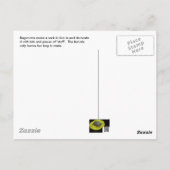 バグワームのはがき ポストカード (裏面)