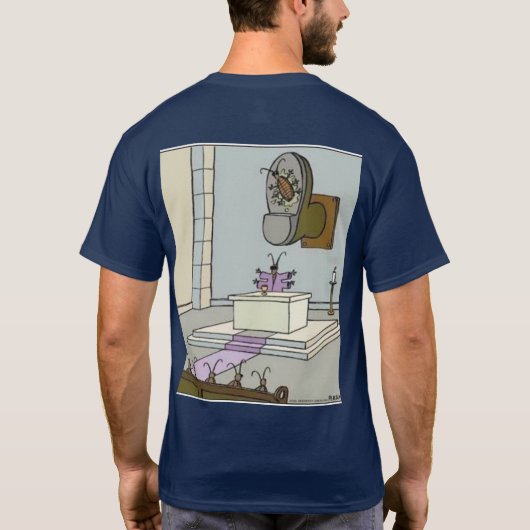 バグ信仰 Tシャツ (裏面)