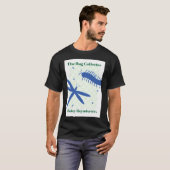バグ収集 – 背市松模様に景 Tシャツ (正面フル)