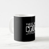 バグ書のないプログラマコード コーヒーマグカップ (正面左)