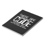 バグ書のないプログラマコード ノートパッド (回転)
