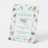 バグ狩りパーティーアクティビティTabletop 台座サイン (正面)