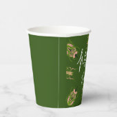 バグ狩り昆虫誕生日手描きパーティー 紙コップ (右)
