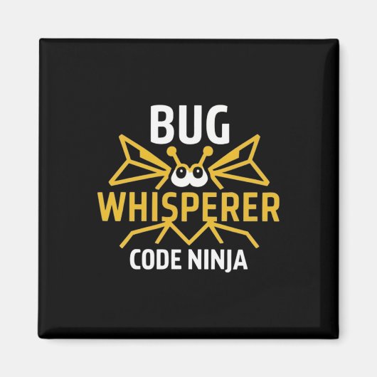 バグ狩り脆弱な狩りサイバー脅威バグカウント マグネット (正面)