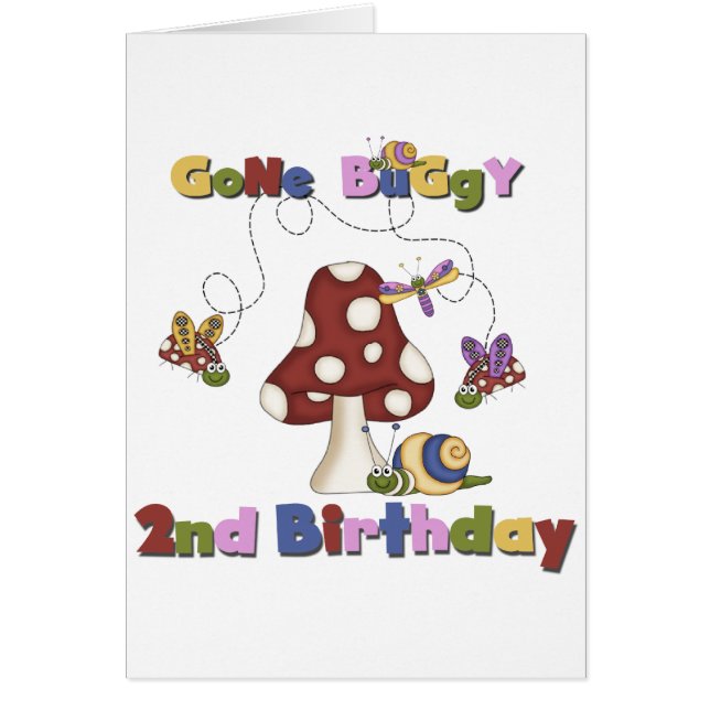 バグ第2誕生日Tシャツとギフト (正面)