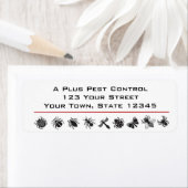 バグ縁ど、害虫駆除 ラベル (インサイチュ)
