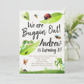 バグ誕生日招待状-バグインアウト！ 招待状 (スタンド正面)