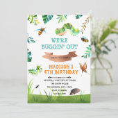 バグ誕生日招待状 招待状 (スタンド正面)