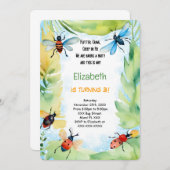 バグ誕生日 招待状 (正面/裏面)