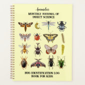 バグ識別ログブックの子供へプランナー プランナー手帳 (正面)