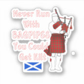 バグ走プパイプを使って殺すことはない シール (正面)