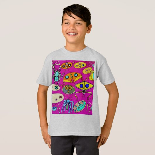 バグ風変わり Tシャツ (正面フル)