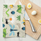 バグ キッチンタオル (四つ折り)