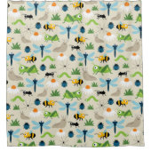 バグ シャワーカーテン (正面)