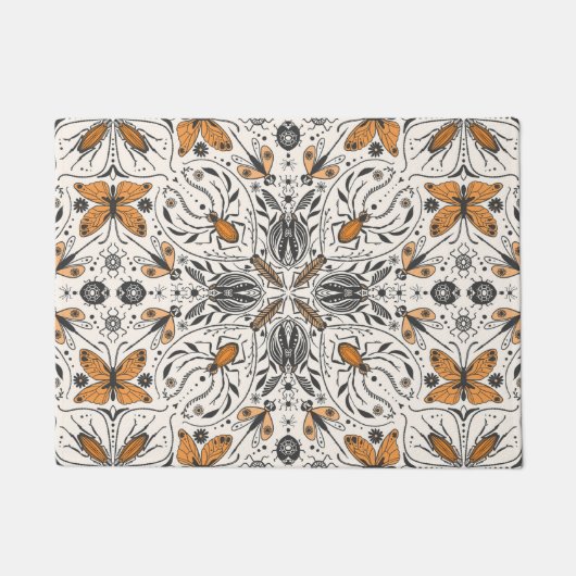 バグ ドアマット (正面)