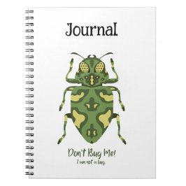 バグ – バグをバグとしないで、私はバグではない、カブトムシ ノートブック